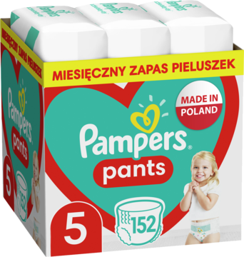 ROSS-2092295_main-1-1.png PAMPERS Pants pieluchomajtki rozm5 12 17kg 152 szt